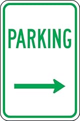 Accuform parking right for sale  Delivered anywhere in USA 