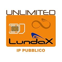 Lundax sim illimitata usato  Spedito ovunque in Italia 