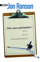 Etes psychopathe d'occasion  Livré partout en France