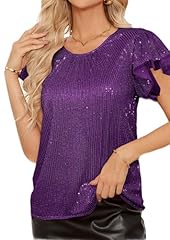 Sequined tops women for sale  Delivered anywhere in USA 