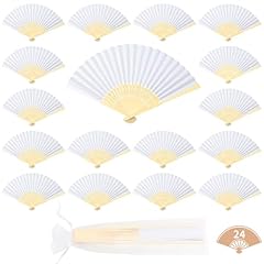 Lalago 24pcs eventail d'occasion  Livré partout en Belgiqu