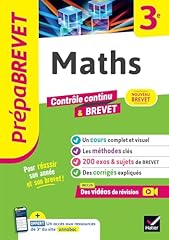 Prépabrevet maths brevet d'occasion  Livré partout en France