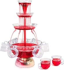 electric punch bowl party cocktail fountain for sale  Delivered anywhere in UK