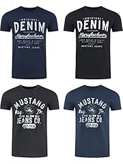 Mustang tshirt herren gebraucht kaufen  Wird an jeden Ort in Deutschland