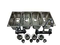 Standard compartment sink for sale  Delivered anywhere in USA 