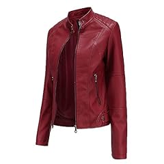 Lederjacke damen rote gebraucht kaufen  Wird an jeden Ort in Deutschland