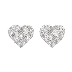 Rhinestone heart love for sale  Delivered anywhere in USA 
