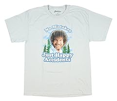 Bob ross shirt usato  Spedito ovunque in Italia 