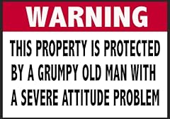 Funny warning property for sale  Delivered anywhere in UK
