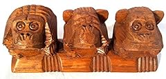 Artigianato etnico scimmiette usato  Spedito ovunque in Italia 