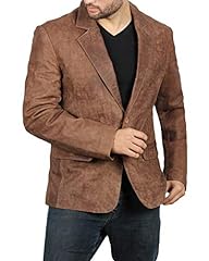 Mens brown lambskin for sale  Delivered anywhere in USA 