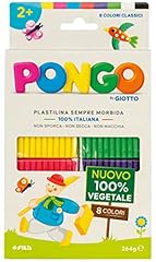 Giotto pongo 8x33g usato  Spedito ovunque in Italia 