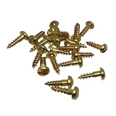 Brass roundhead slotted for sale  Delivered anywhere in UK