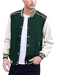 Coofandy mens letterman for sale  Delivered anywhere in USA 