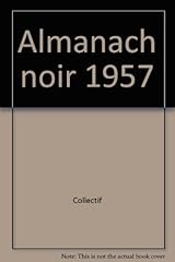 Almanach noir 1957 d'occasion  Livré partout en France
