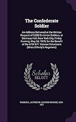 Confederate soldier address for sale  Delivered anywhere in UK