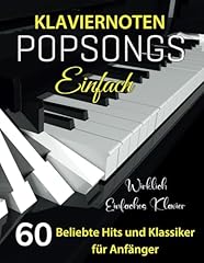 Klaviernoten popsongs einfach gebraucht kaufen  Wird an jeden Ort in Deutschland