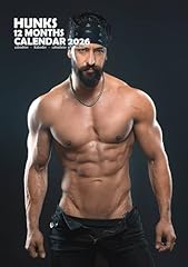 Hunks wall calendar for sale  Delivered anywhere in UK