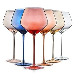 Crystal colored wine for sale  Delivered anywhere in UK
