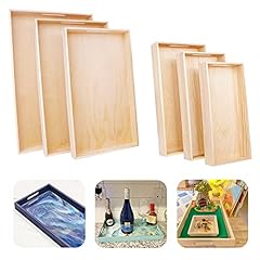 Pcs wooden serving for sale  Delivered anywhere in USA 