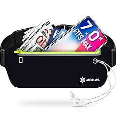 Used, Akalas Ultra Slim Running Belt Waist Pack, No-Bounce for sale  Delivered anywhere in UK