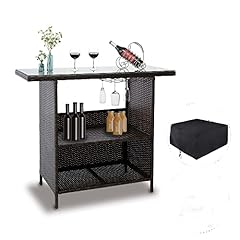 Foowin wicker bar for sale  Delivered anywhere in USA 