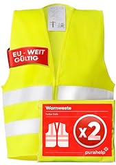 Purahelp warnwesten auto gebraucht kaufen  Wird an jeden Ort in Deutschland
