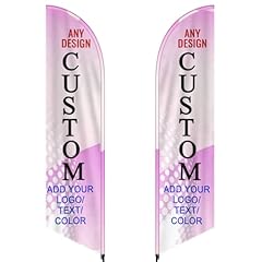 Custom advertising feather for sale  Delivered anywhere in UK