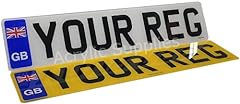 Plates standard number for sale  Delivered anywhere in UK