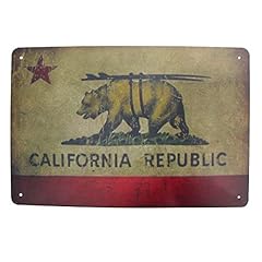 Metal california republic for sale  Delivered anywhere in USA 