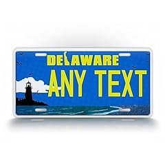 Custom novelty delaware for sale  Delivered anywhere in USA 