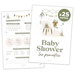 Cartes pronostics babyshower d'occasion  Livré partout en France