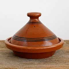 Tajine terracotta dipinta usato  Spedito ovunque in Italia 