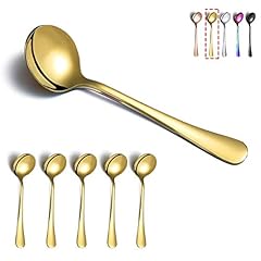 Gold soup spoons for sale  Delivered anywhere in UK