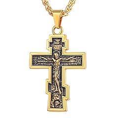 Orthodox cross necklace for sale  Delivered anywhere in USA 