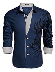 Coofandy mens shirtbutton for sale  Delivered anywhere in USA 