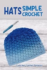 Simple hats crochet for sale  Delivered anywhere in USA 