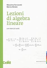 Lezioni algebra lineare. d'occasion  Livré partout en France