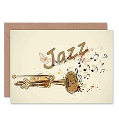 Greeting jazz theme for sale  Delivered anywhere in UK