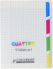 Conquerant cahier quattro d'occasion  Livré partout en France