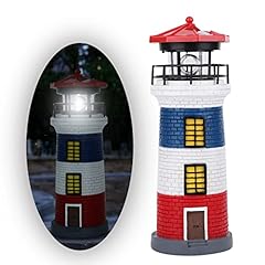 Solar lighthouse decor for sale  Delivered anywhere in USA 