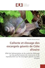 Collecte élevage escargots d'occasion  Livré partout en France
