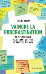 Vaincre procrastination clés d'occasion  Livré partout en Belgiqu