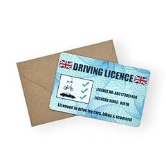 Novelty driving licence for sale  Delivered anywhere in UK