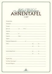 Rnkverlag 2801 ahnentafel gebraucht kaufen  Wird an jeden Ort in Deutschland