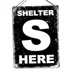 Shelter metal wall for sale  Delivered anywhere in UK