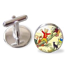 Rupert bear cufflinks for sale  Delivered anywhere in UK