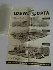 Loewe pta firmenprospekt gebraucht kaufen  Wird an jeden Ort in Deutschland