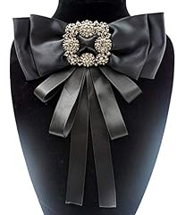 Black ribbon brooch for sale  Delivered anywhere in USA 