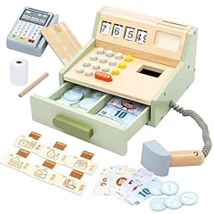 Wooden toy cash for sale  Delivered anywhere in USA 
